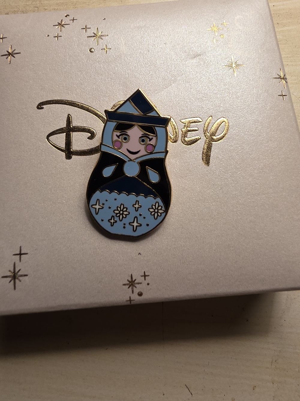 Bundle 🌈🎡❣️3/$23 Disney Blue Matryoshka Doll Pin